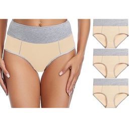 Diving Deep Women Pack of 3 Cotton Hipster Briefs-image-70