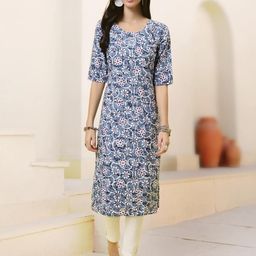 Ethnic basket Women Multicoloured Kurtas-picture-48