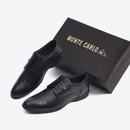 Monte Carlo Men Leather Formal Derbys-picture-30