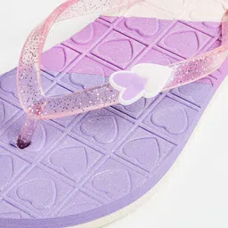 Fame Forever by Lifestyle Girls Textured Rubber Thong Flip-Flops image 2