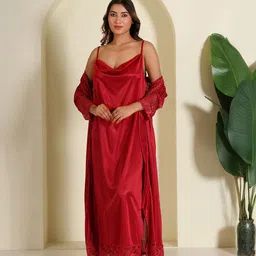 HOUSE OF ELORRA Maxi Wrap Nightdress-picture-23