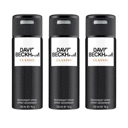 DAVID BECKHAM Men Set of 3 Classic Deodorant Body Spray - 150 ml Each-picture-19
