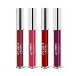 VERYMISS Set Of 4 Long Stay Velvet Matte - Non Transfer Lip Color Combo - 3 - 2.6 ml Each-picture-32