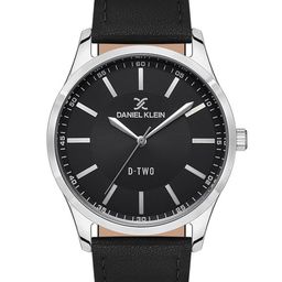 Daniel Klein D-Two Men Black Dial & Leather Straps Analogue Watch DK.1.13310-4_OR-picture-11