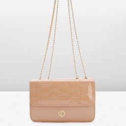 Caprese Geometric Textured Sling Bag-picture-49