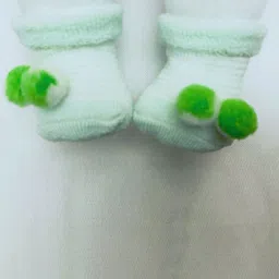 BAESD Baby Stripe Patterned Soft Cotton Pompom Socks-image-63