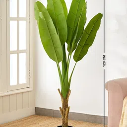 Home Centre Green 1 Pieces Hanging Artificial Flower image 5