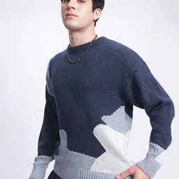 glitchez Wintry Whispers Dropped Ease Sweater image 4