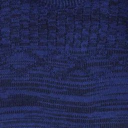 Pantaloons Junior Navy Self Pattern Full Sleeves Sweater image 3