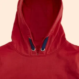 Pantaloons Junior Red & Navy Cotton Color Block Full Sleeves Sweatshirt image 3