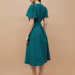 Code By Lifestyle Blue Regular Fit Dress image 2