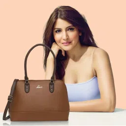 Lavie Tan Solid Large Shoulder Bag image 3