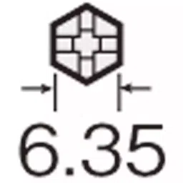 Vessel Pneumatic / Electric Screwdriver Bit M-A14, Magnetic, MA14145H image 2