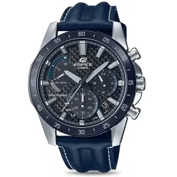 Casio EQS-930BL-2AVUDF Edifice Solar Analog Watch for Men (48 mm) image 1