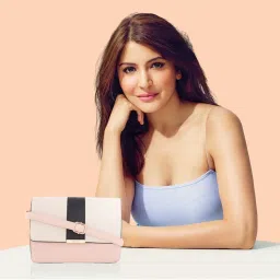 Lavie Pink Color Block Medium Sling Handbag image 3