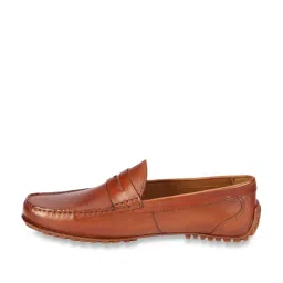 Ruosh Men's Seti Tan Loafers image 3
