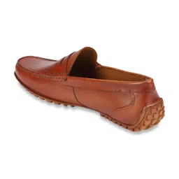 Ruosh Men's Seti Tan Loafers image 5