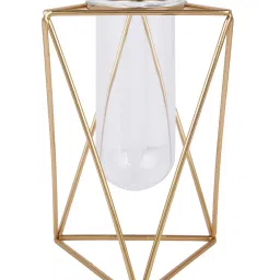 Tayhaa Gold Others Abstract Candle Holder image 2