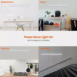 Orient 10 W Emergency Batten Light Cool White (Pack of 2) image 5