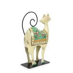 Home4U Beige Iron Decorative Object image 3