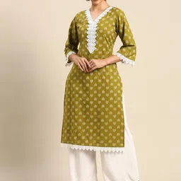 BKApparels Women Printed Kurta image 5