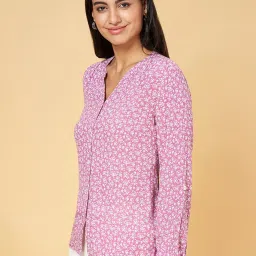 Honey by Pantaloons Purple Printed Shirt image 3