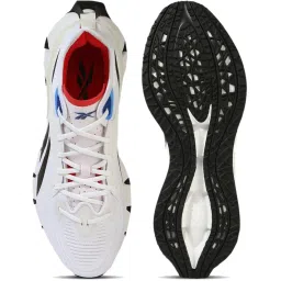 Reebok Men's Zig Kinetica 3 White Running Shoes image 3