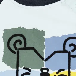 Pantaloons Baby Multicolor Cotton Printed Full Sleeves Sweatshirt image 3