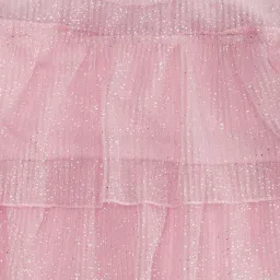 Pantaloons Junior Dusty Pink Cotton Self Pattern Full Sleeves Top image 3