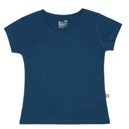 Bodycare Kids Pink & Teal Solid T-Shirt (Pack Of 2) image 3