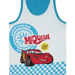 Bodycare Kids Assorted Printed Vest (Pack Of 3) image 3