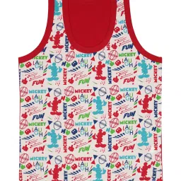 Bodycare Kids Assorted Printed Vest (Pack Of 3) image 3