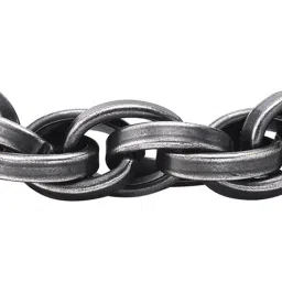 Peora Grey Stainless Steel Openable Link Bracelet image 5