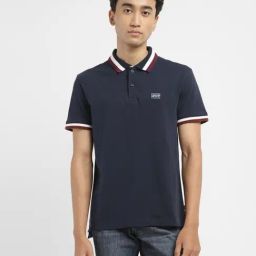 Levi's Navy Slim Fit Polo T-Shirt-picture-36