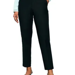 Cover Story Black Mid Rise Trousers-image-54
