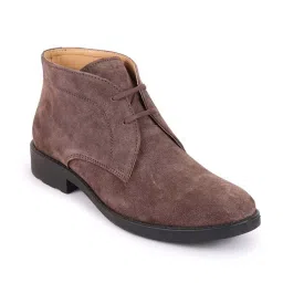 Fausto Men's Brown Chukka Boots image 3