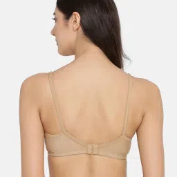 Clovia Beige Non Wired Non Padded Full Coverage Bra image 2
