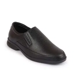 Fausto Men's Black Formal Loafers image 3