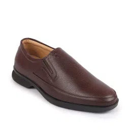 Fausto Men's Brown Formal Loafers image 3