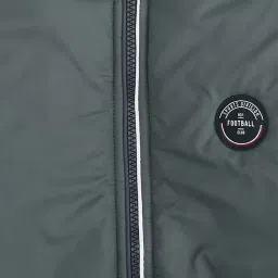 Pantaloons Junior Olive Regular Fit Full Sleeves Jacket image 3