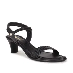 Bata Women's Black Ankle Strap Sandals image 2