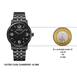 Wenger 01.1741.119 Urban Metropolitan Swiss Made Watch for Men image 3