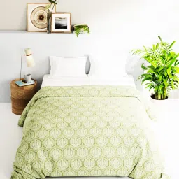 Bianca Victoria- Winter Sage Cotton Geometric Double Comforter image 3