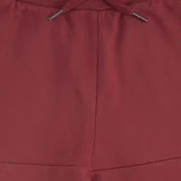 Pantaloons Junior Wine Cotton Printed Trackpants image 3
