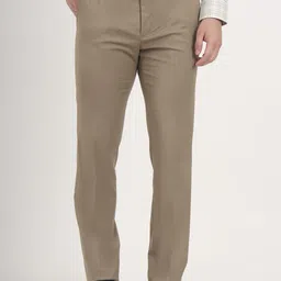METAL Men Slim Fit Formal Trousers-image-74