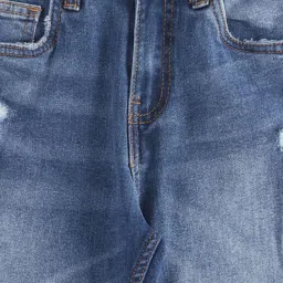 Pantaloons Junior Blue Distressed Jeans image 3