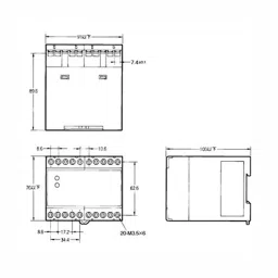 Omron Stepping Relay Unit AC 100 V 200 m/s, G9B-12 AC100-picture-42