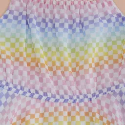 Pantaloons Junior Multicolor Cotton Printed Dress image 3