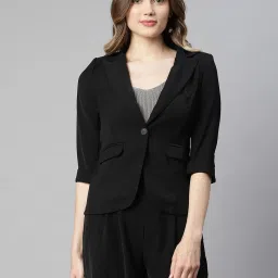 Global Republic Black Regular fit Blazer image 1