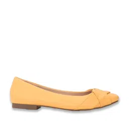 Van Heusen Women's Yellow Flat Ballets image 2